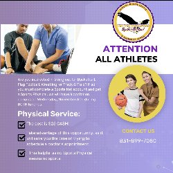 Athlete physical Flyer